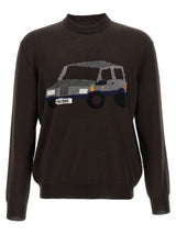 Magliano Brown Wool Cardigan