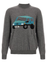 Magliano Gray Wool Cardigan