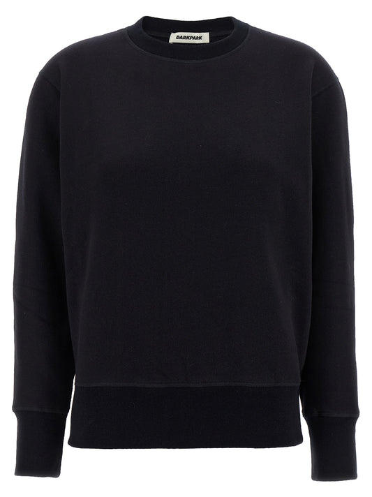 Darkpark Blue Cotton Sweatshirt