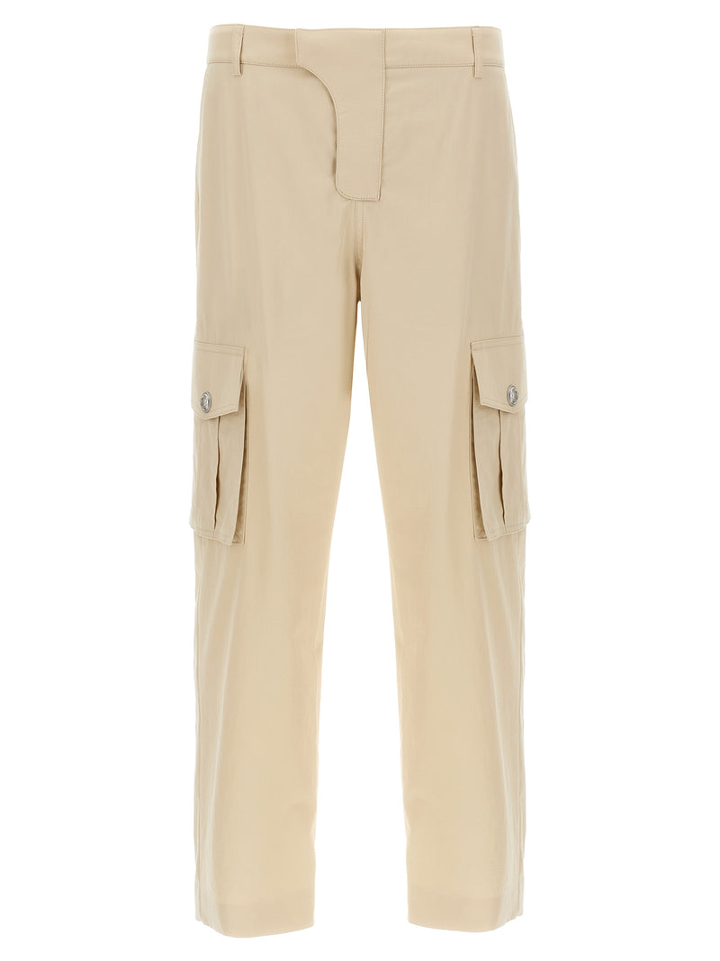 Balmain Beige Cotton Cargo Pants - Stylish & Versatile