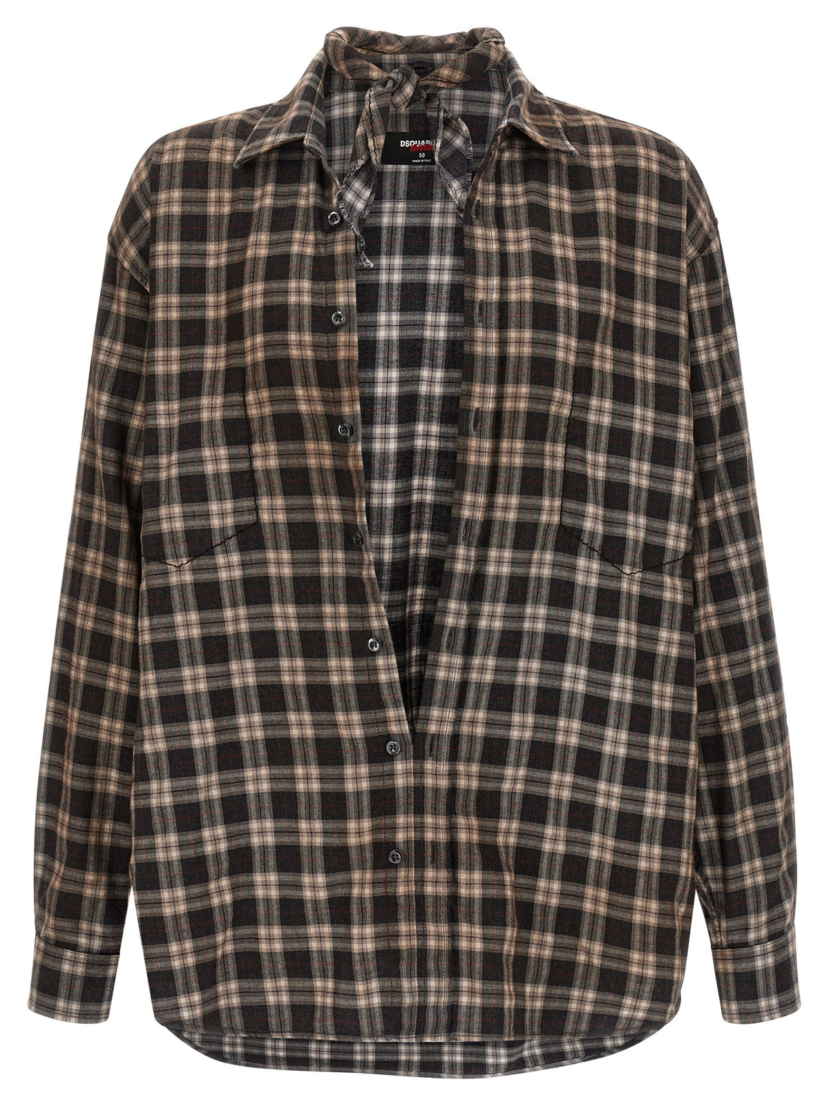 Dsquared² Multicolor Cotton Blouse