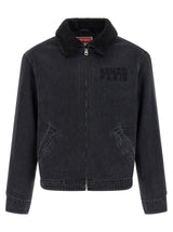 Kenzo Black Cotton Denim Jacket