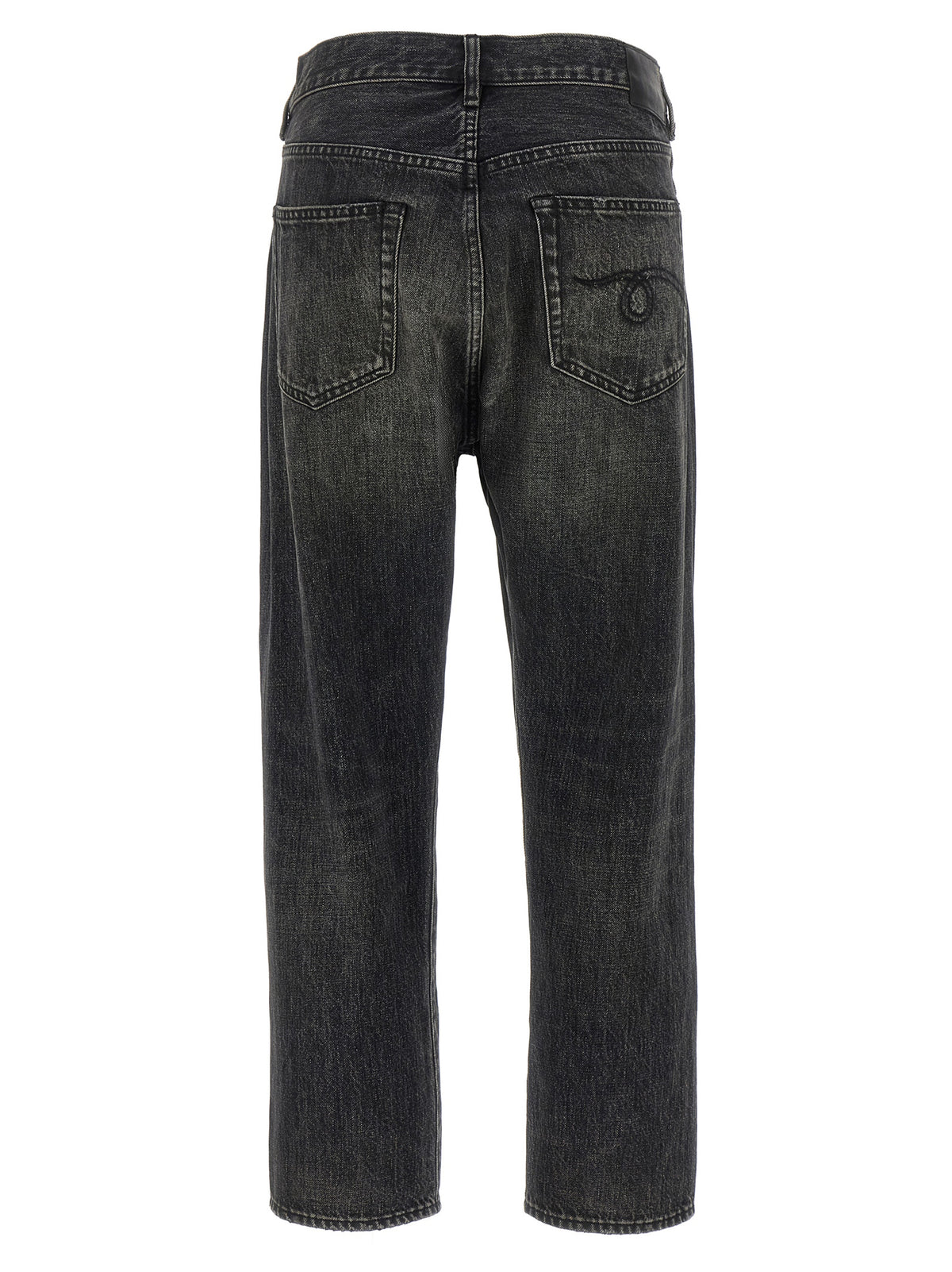 R13 Black Cotton Jeans Denim