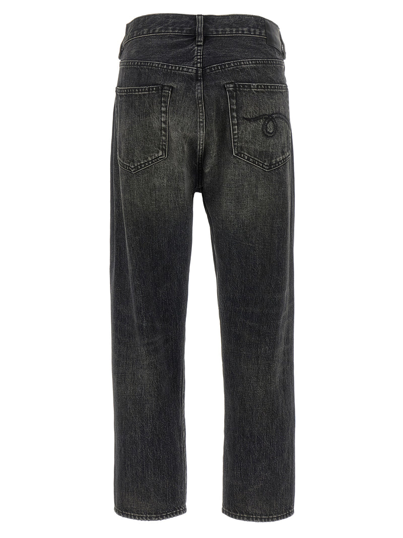 R13 Black Cotton Jeans Denim