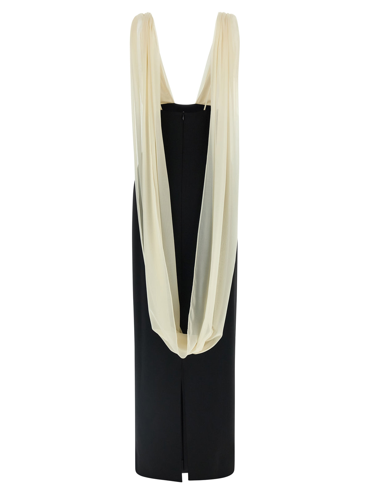 Armarium Bicolor Virgin Wool Long Dress