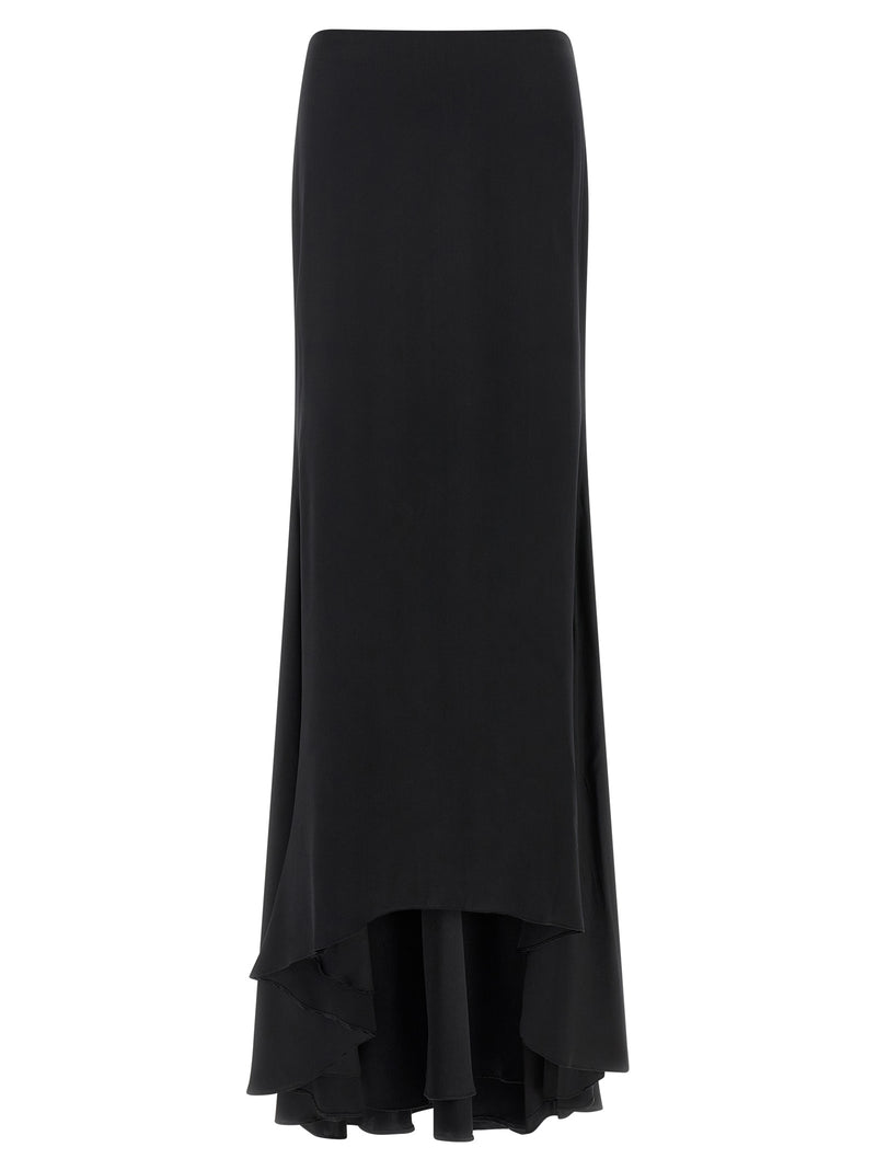 Armarium Rima Black Silk Mini Skirt