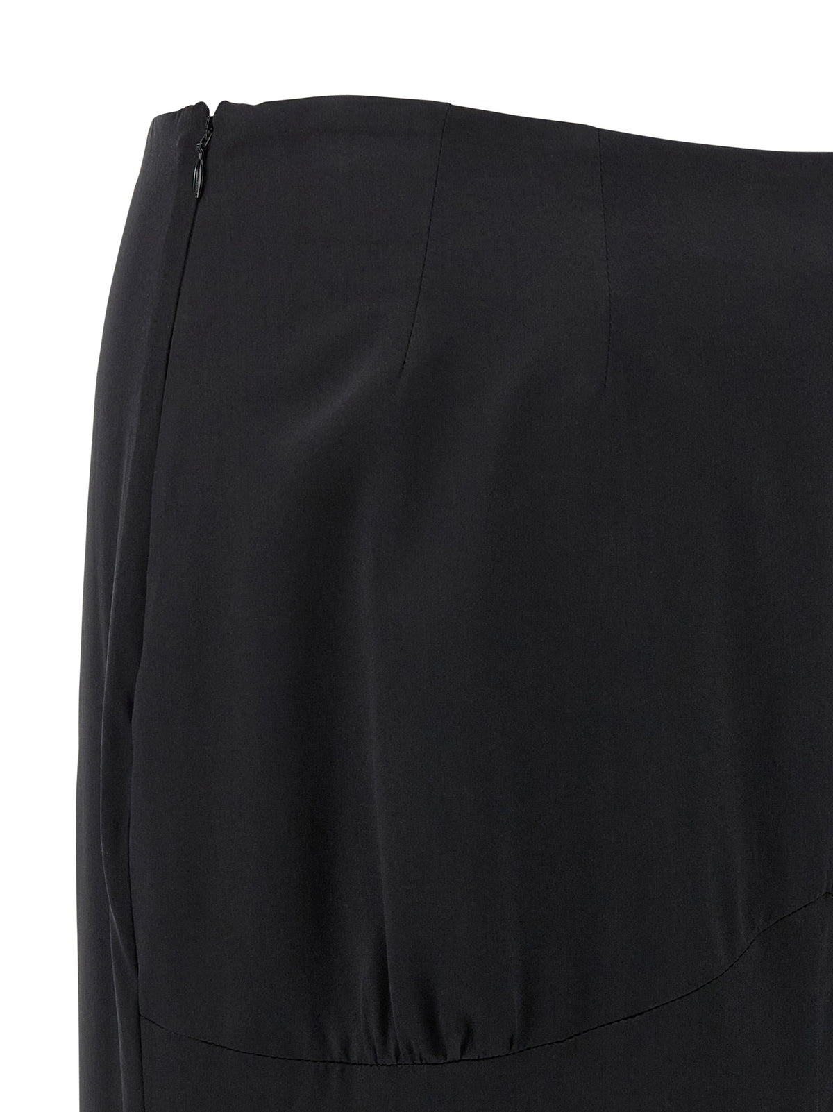 Armarium Black Silk Mini Skirt