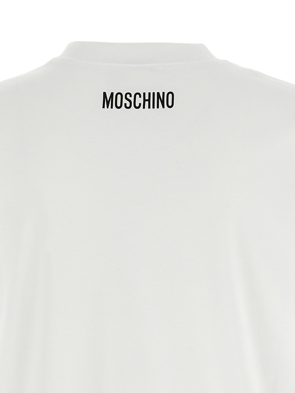 Moschino White Cotton T-Shirt