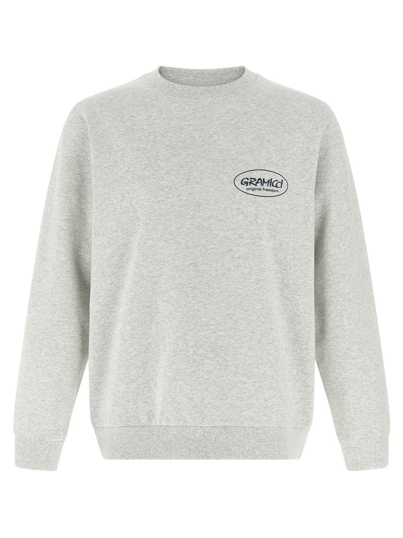 Gramicci Gray Cotton Sweatshirt - Original Freedom Collection