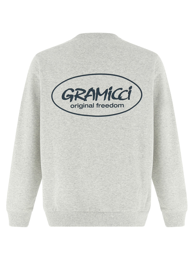 Gramicci Gray Cotton Sweatshirt - Original Freedom Collection