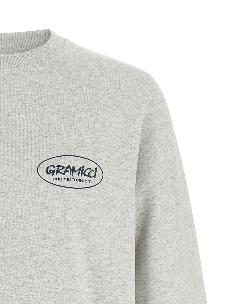 Gramicci Gray Cotton Sweatshirt - Original Freedom Collection