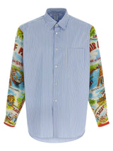 Comme Des Garçons Multicolor Cotton Blouse