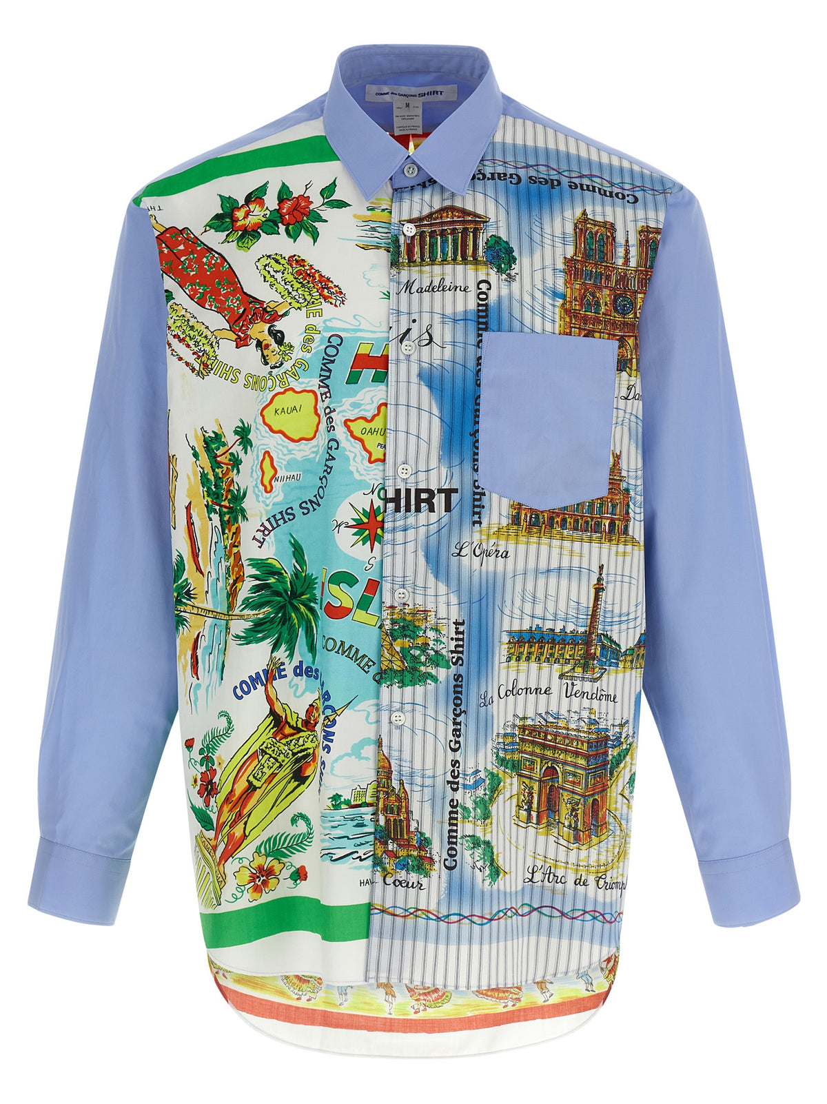 Chemisier multicolore en coton Comme des Garçons