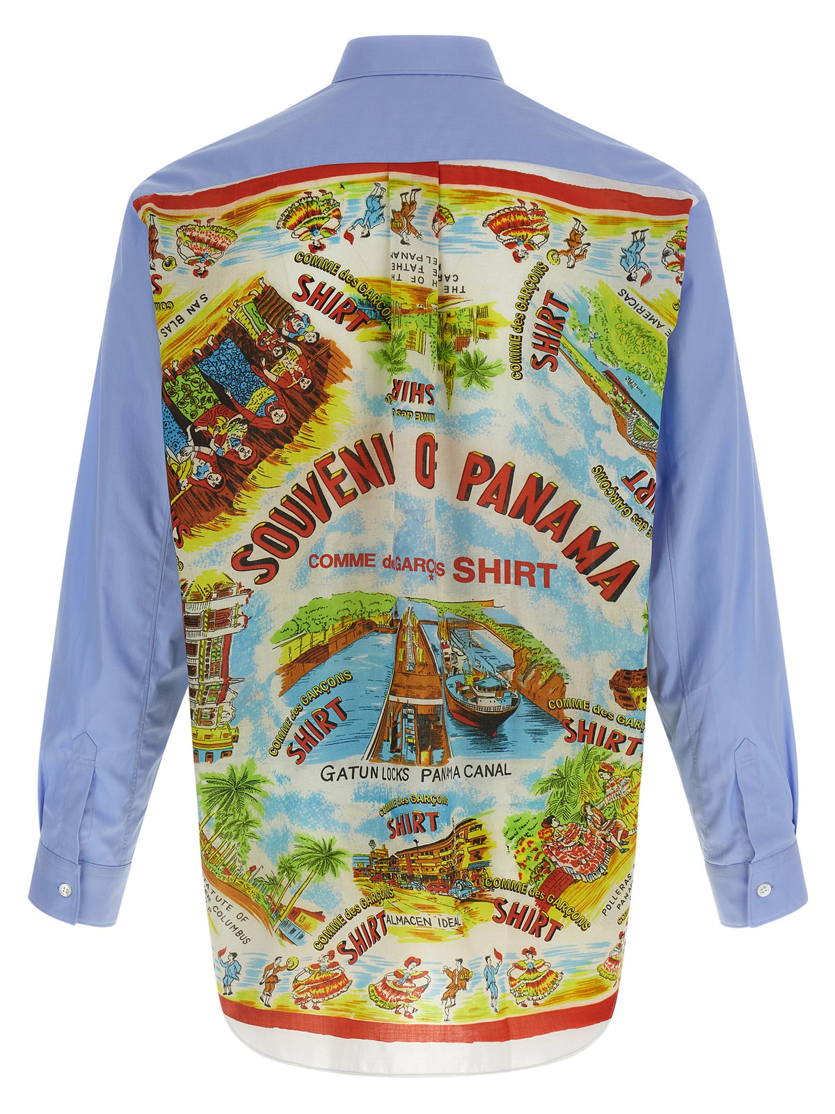 Chemisier multicolore en coton Comme des Garçons