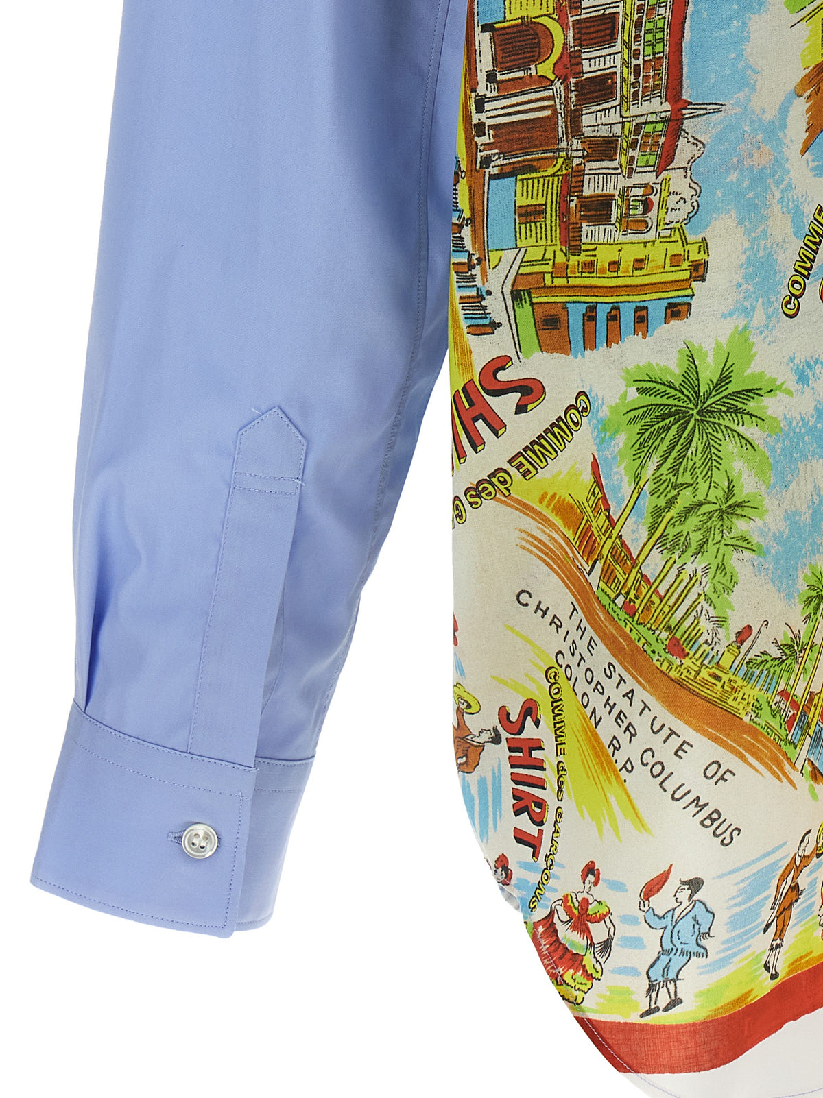 Chemisier multicolore en coton Comme des Garçons