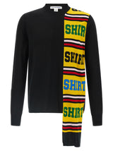 Comme Des Garçons Black Acetate Cardigan