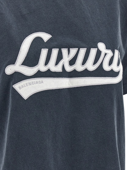 Balenciaga Blue Cotton Sportswear