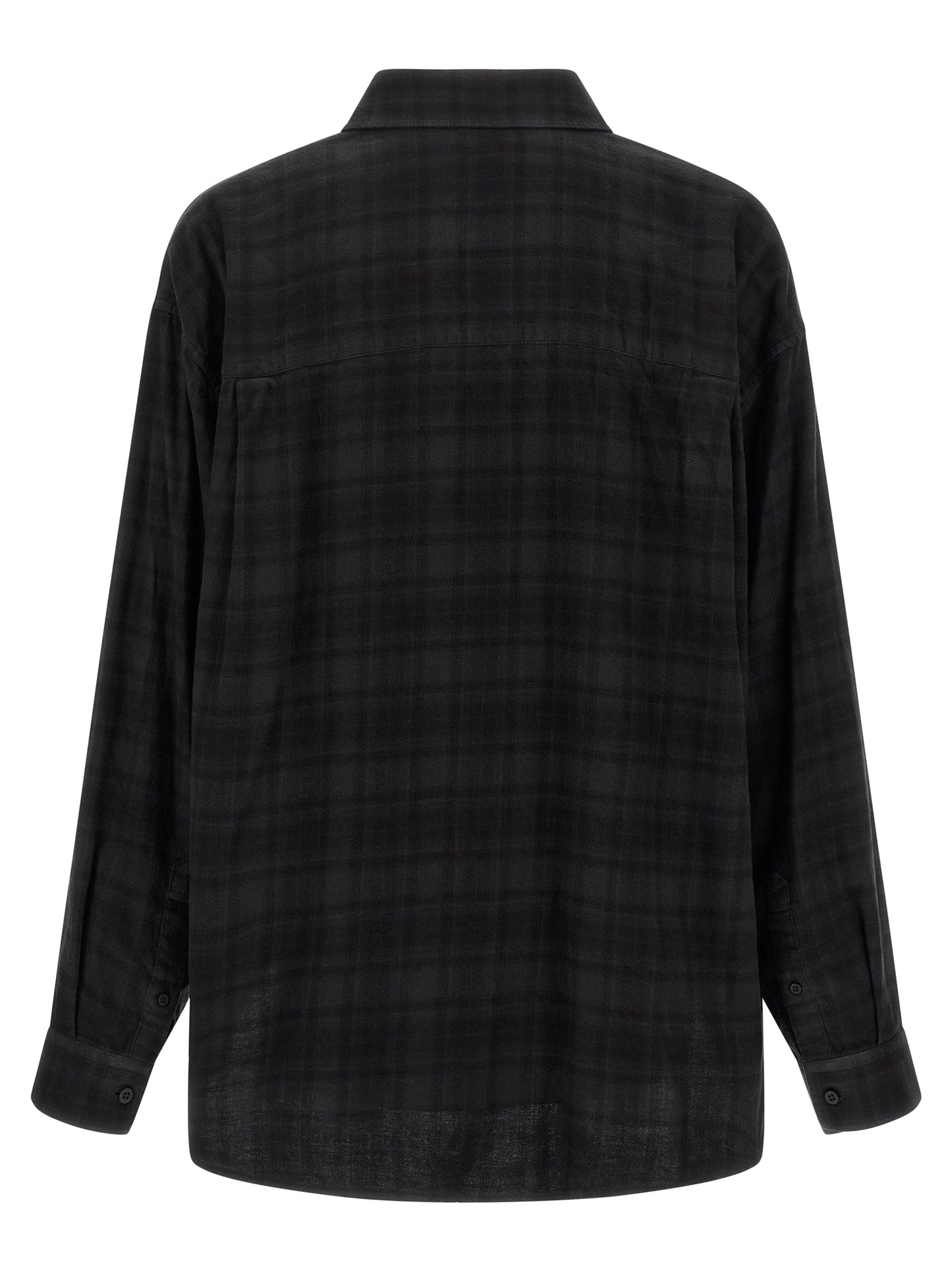 Balenciaga Black Cotton Blouse