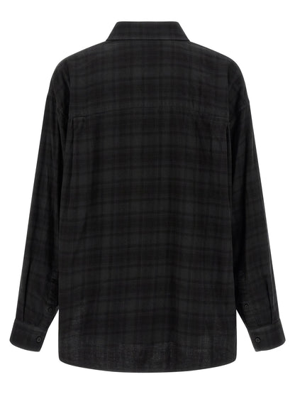 Balenciaga Black Cotton Blouse
