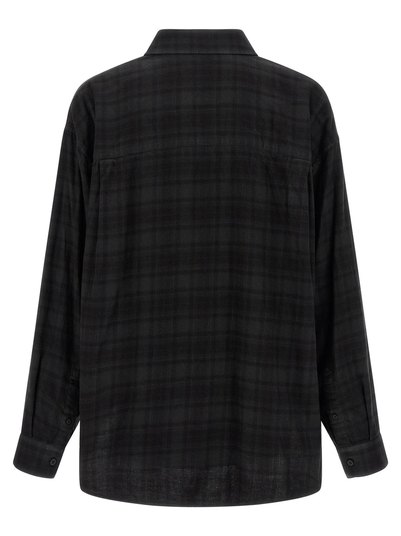 Balenciaga Black Cotton Blouse