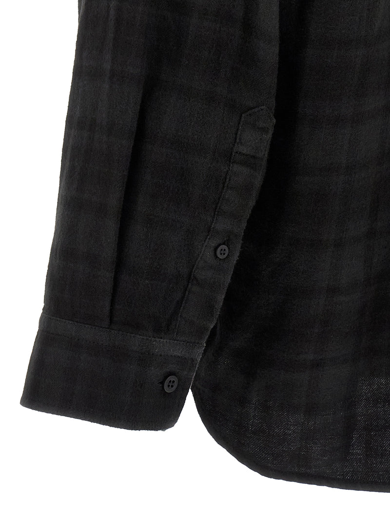 Balenciaga Black Cotton Blouse