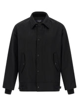 Comme Des Garçons Black Polyester Full-Length Jacket