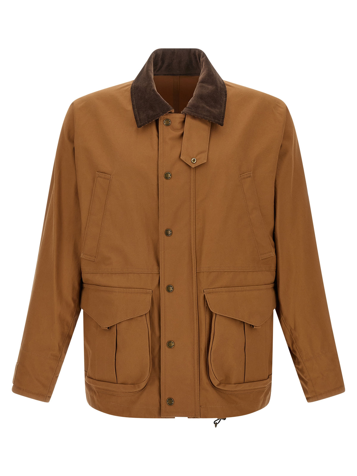 Junya Watanabe Brown Cotton Shell Jacket