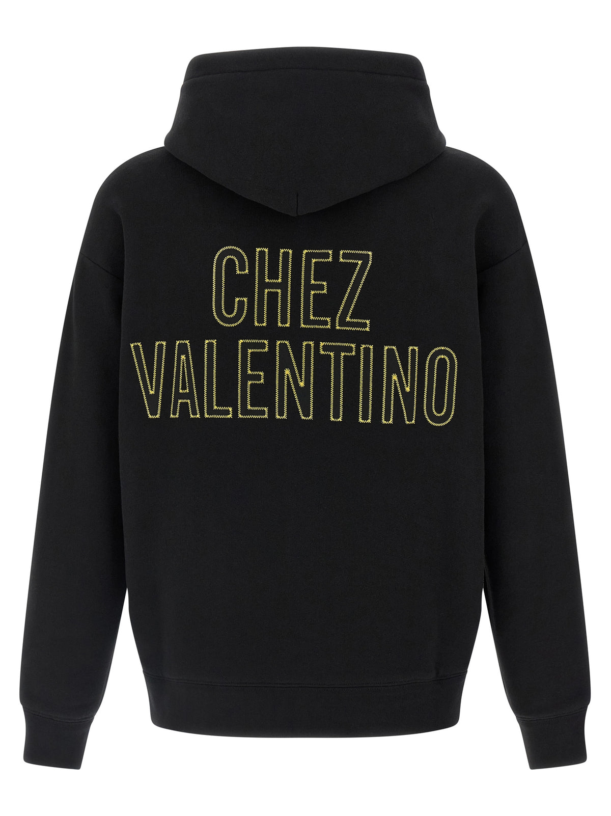 Valentino Garavani Black Cotton Sweatshirt