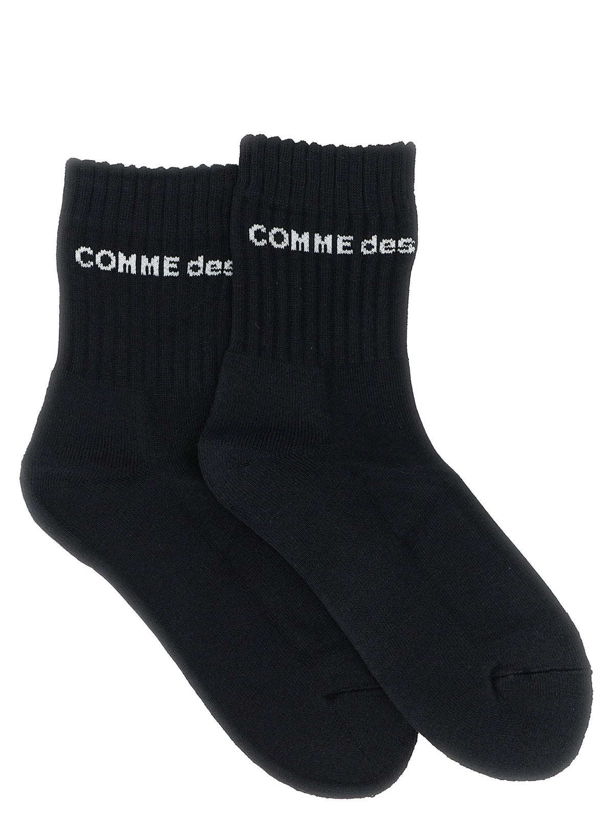 Comme Des Garçons Bicolor Cotton Socks