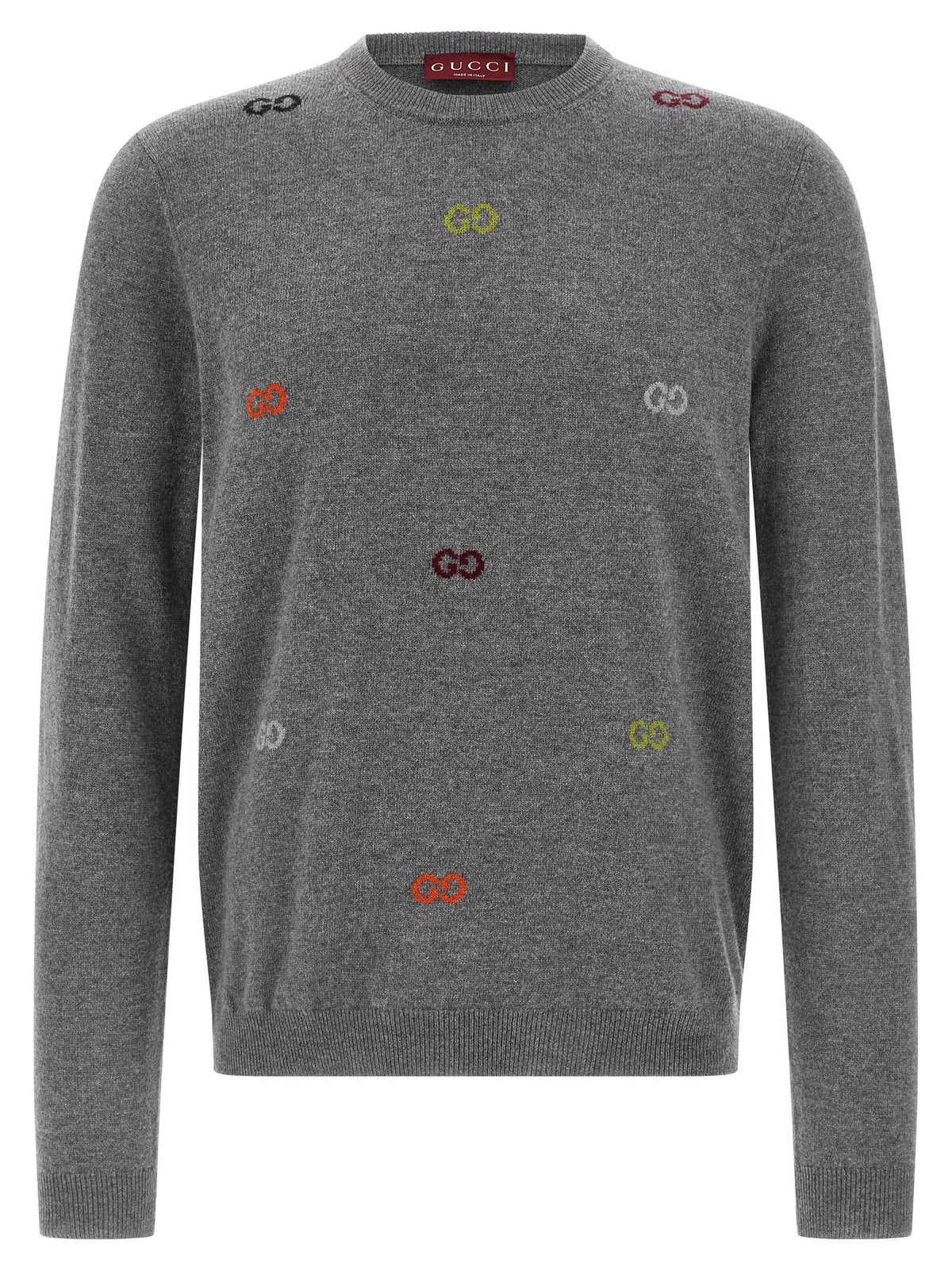Cardigan en cachemire gris Gucci
