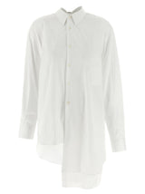 Comme Des Garçons White Cotton Blouse - Avant-Garde Fashion