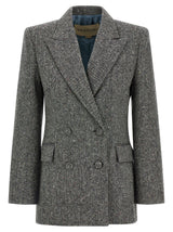 Valentino Garavani Gray Virgin Wool Blazer