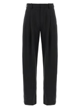 MONCLER GENIUS Black Polyester Dress Pants
