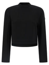 MONCLER GENIUS Black Viscose Sweatshirt