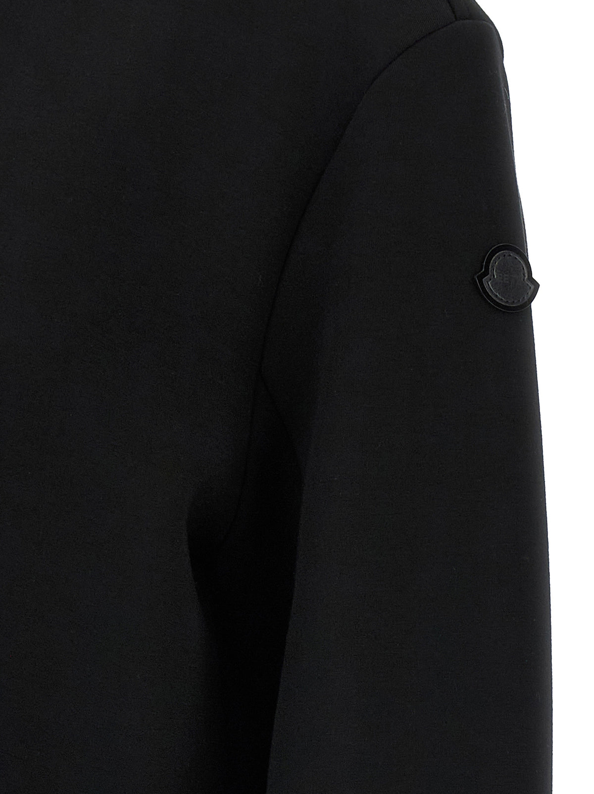 MONCLER GENIUS Black Viscose Sweatshirt