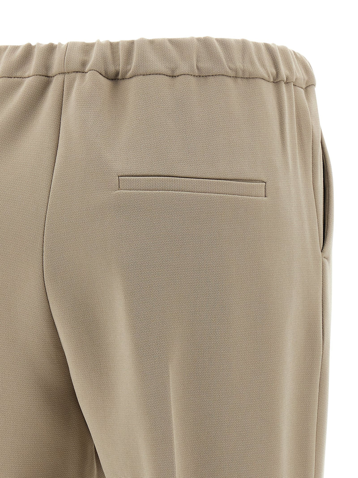 Pantalon décontracté Alberto Biani en triacétate beige