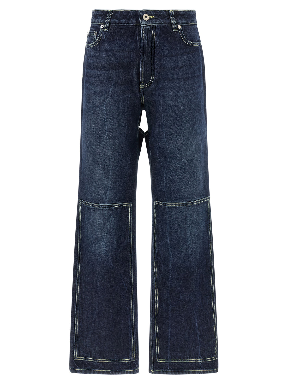 Jean Paul Gaultier Blue Cotton Jeans Denim
