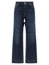 Jean Paul Gaultier Blue Cotton Jeans Denim