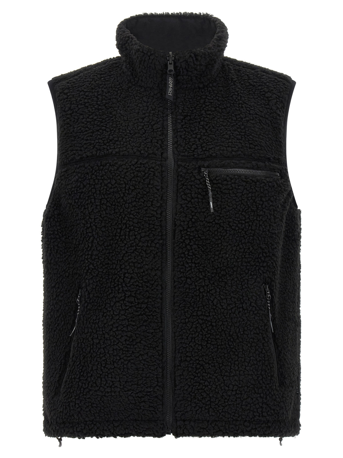 Veste sans manches en polyester noir Gramicci