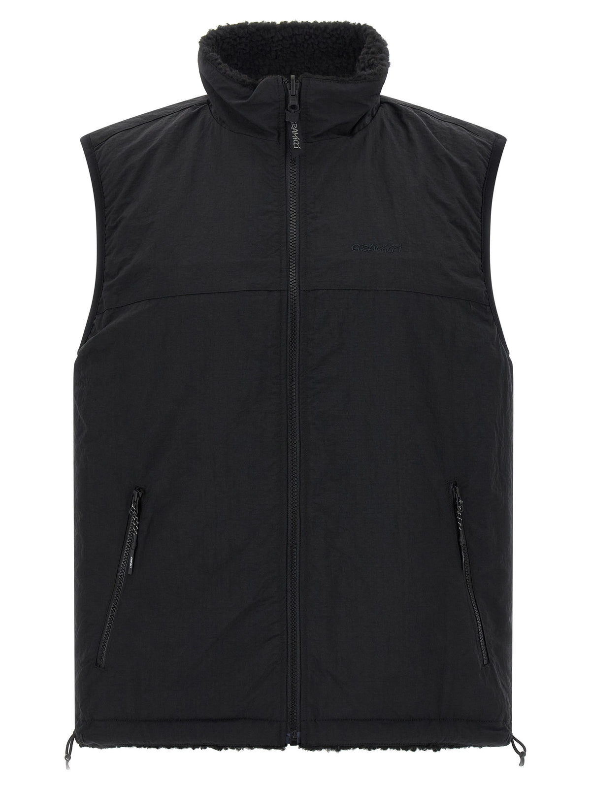 Veste sans manches en polyester noir Gramicci