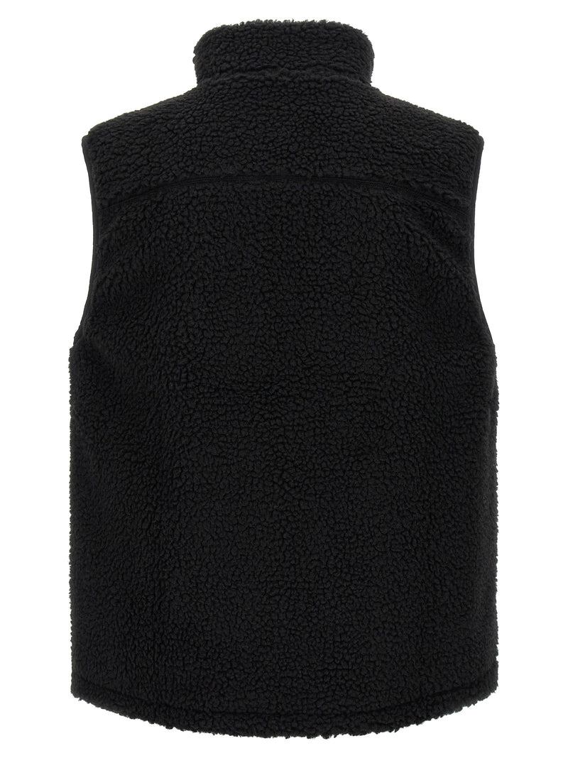 Gramicci Black Polyester Sleeveless Jacket