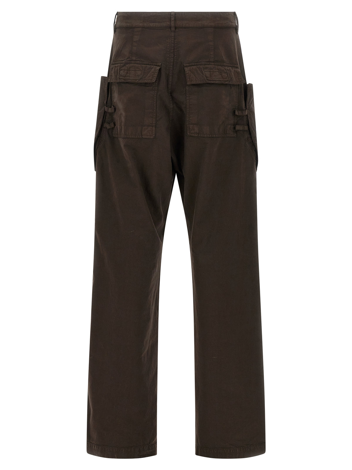 DRKSHDW Brown Cotton Cargo Pants