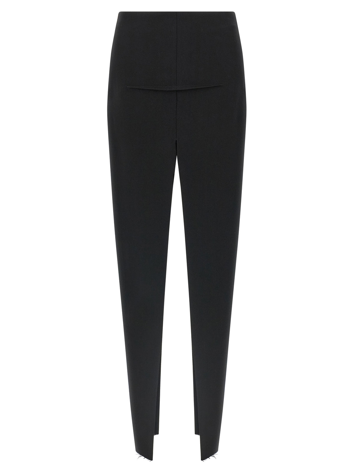 Rick Owens Black Virgin Wool Mini Skirt