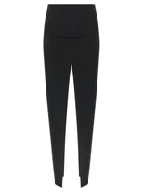 Rick Owens Black Virgin Wool Mini Skirt