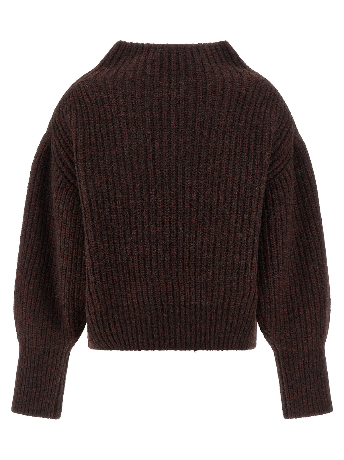 Dries Van Noten Bordeaux Wool Cardigan