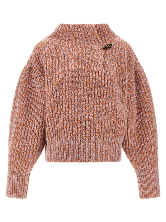 Gilet en laine multicolore Dries Van Noten