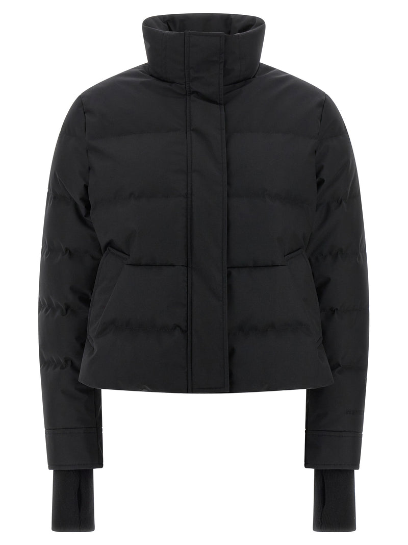 Alexander McQueen Black Polyamide Cropped Jacket