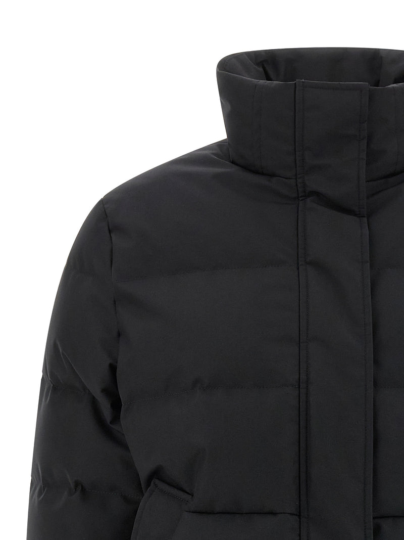 Alexander McQueen Black Polyamide Cropped Jacket