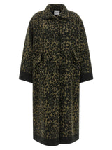 Manteau en laine bicolore NUDE