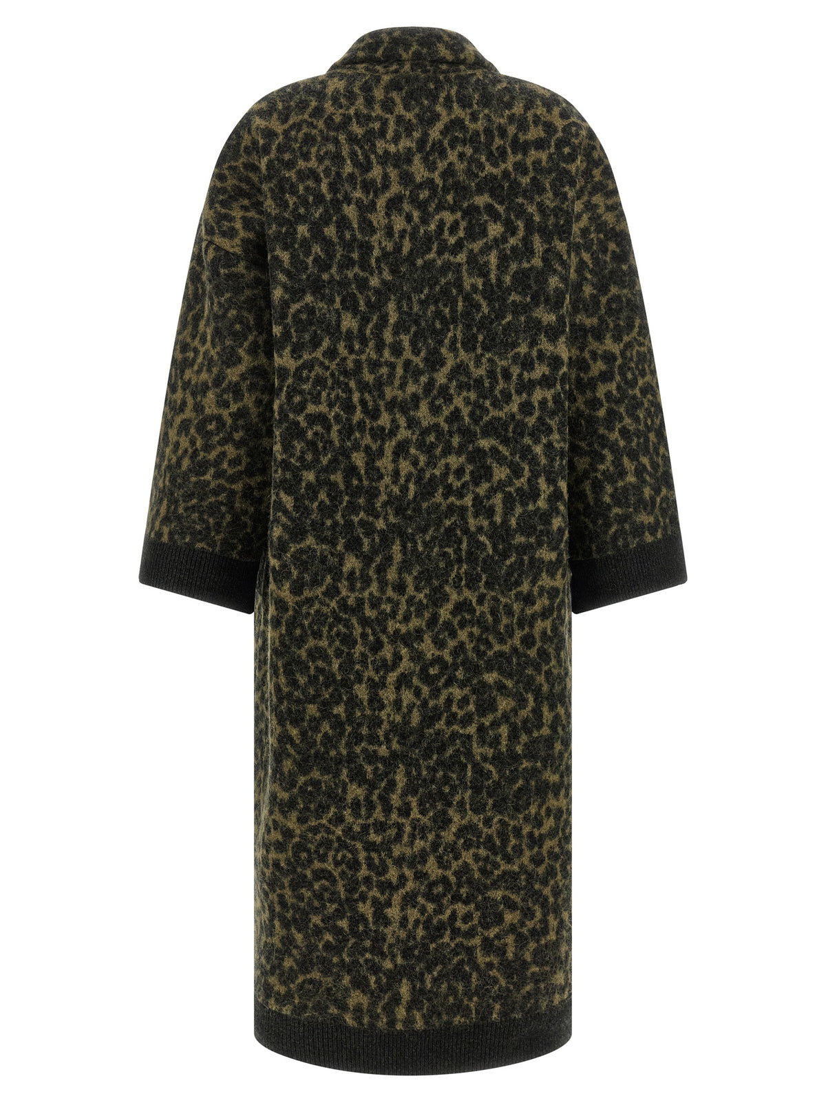 Manteau en laine bicolore NUDE